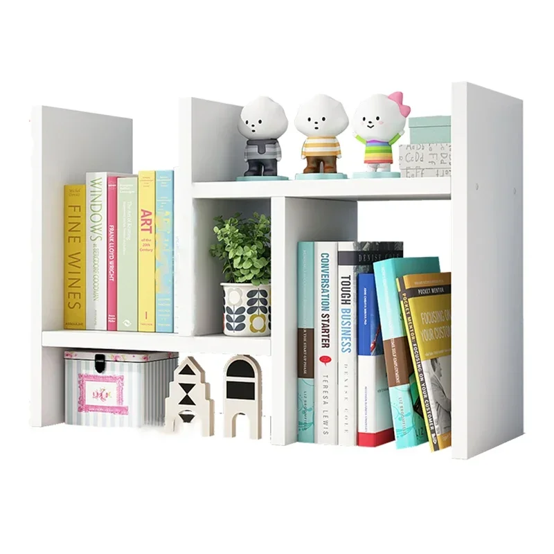 

Shelves Dormitory Storage Study Ins Bookcase Telescopic Finishing Rack The Simple Office On Desktop Children Desk Bookshelf