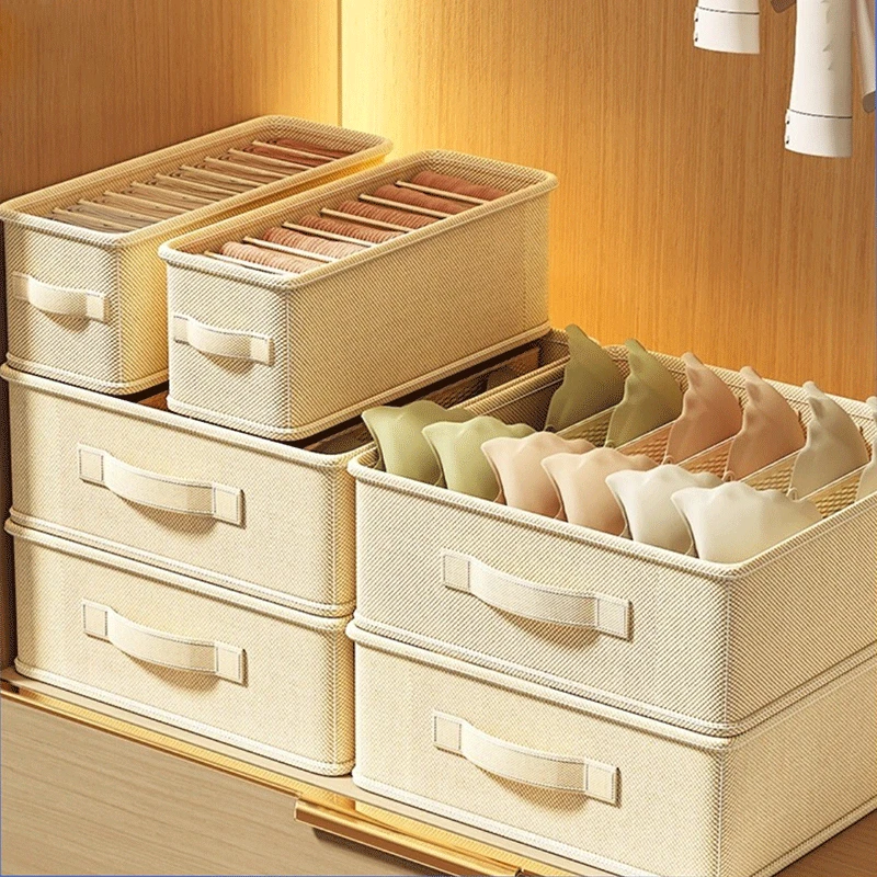 Bedroom Cabinet Drawer Organizer Bra Socks Underwear Organizer Box Closet Clothes Organizer Wardrobe Clothing Storage Organizers