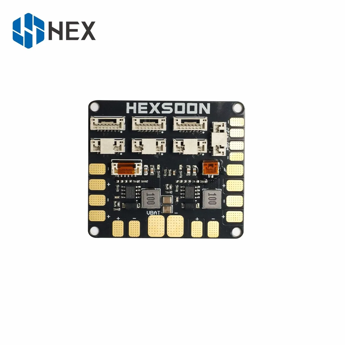 HeX PDB-40A Rc Drone Distribution Board 5V/12V Output 6-Channels 25A Step-Down high performance 2