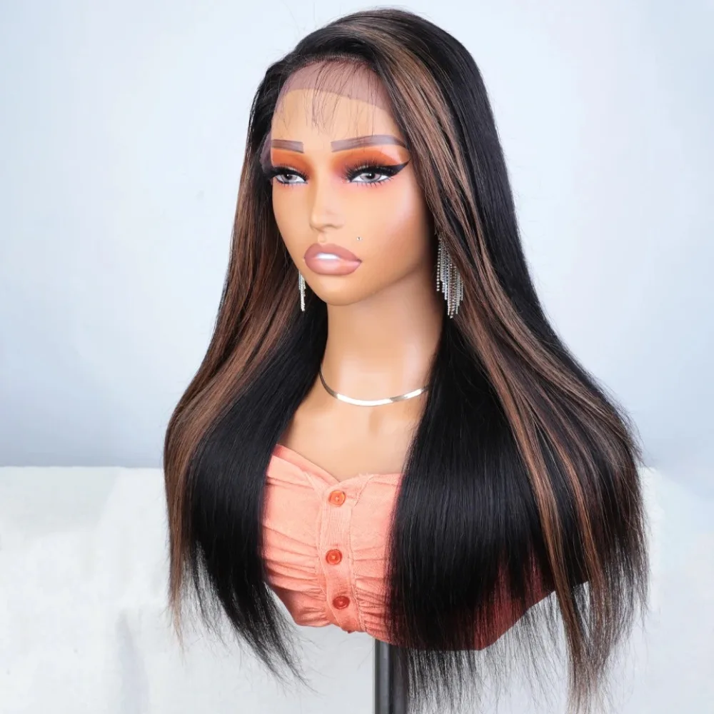 Lace Front Human Hair Wig - 3