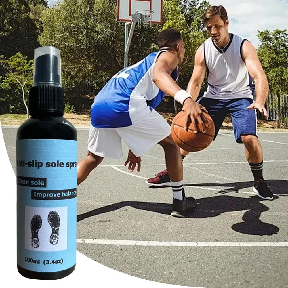 Basketball Shoe Spray 100ml Anti-Slip Sole Protector Improves Traction For Basketball Shoes