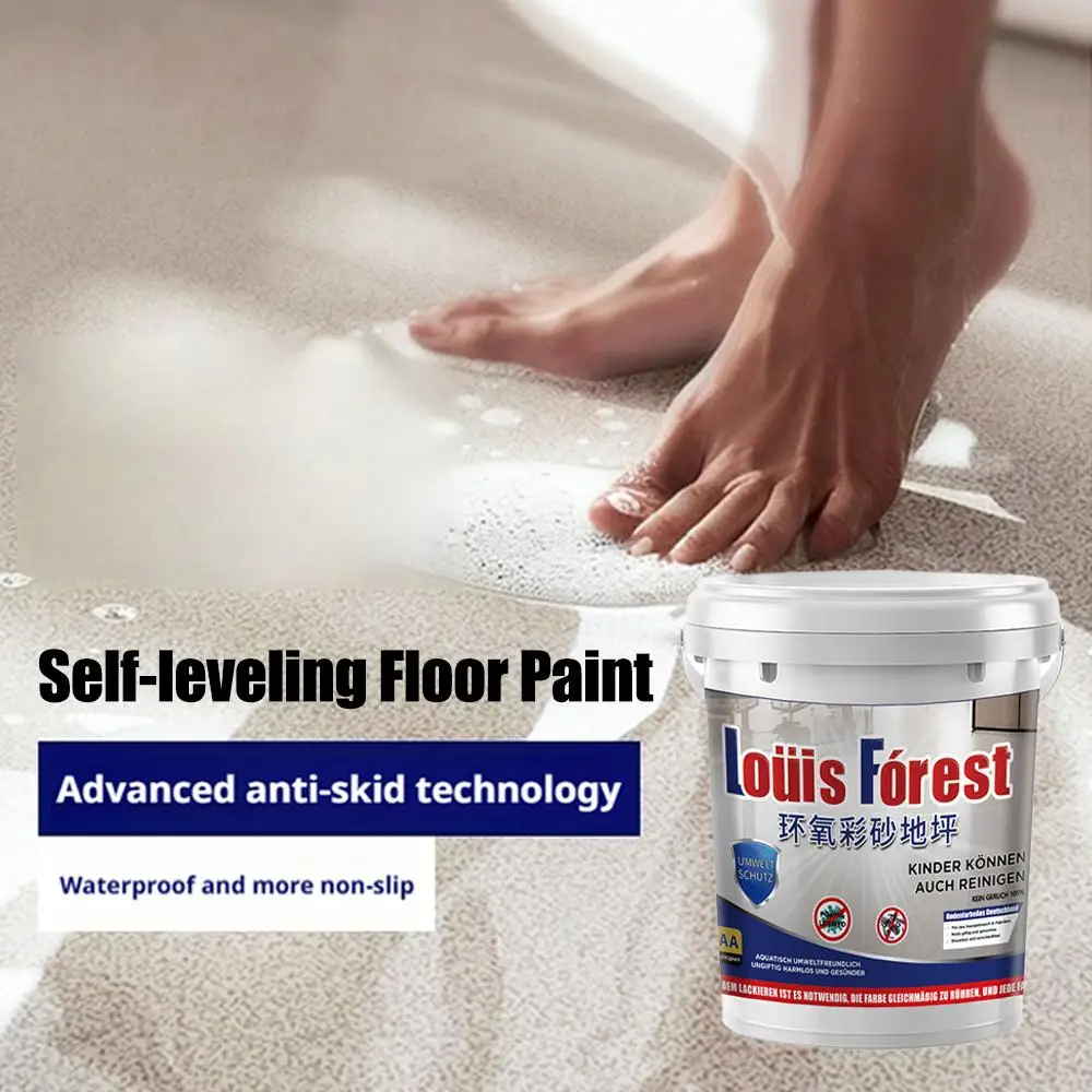 Epoxy Floor Coating Kit - Self-Leveling Marble Effect for Garage ...