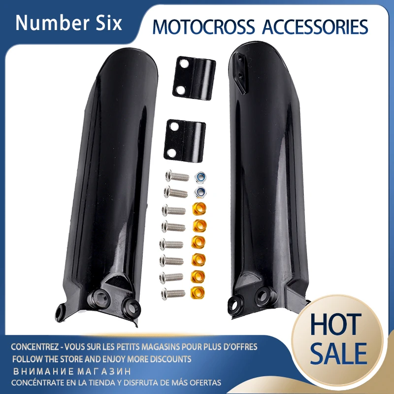 

Motorcycle Front Fork Shock Absorber Fender Cover Front Fork Guard for 140cc 160cc PIT BIKE Motocross Dirt Bike Shock Protection