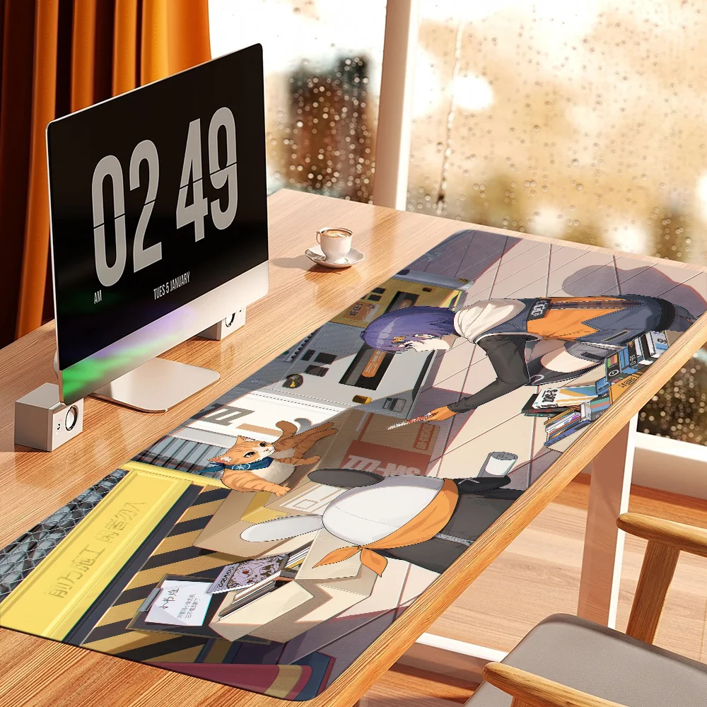 Game Zenless Zone Zero Mouse Pad For PC Gamer Desktop Decoration Office Mouse Mat Deskmat Rug 3