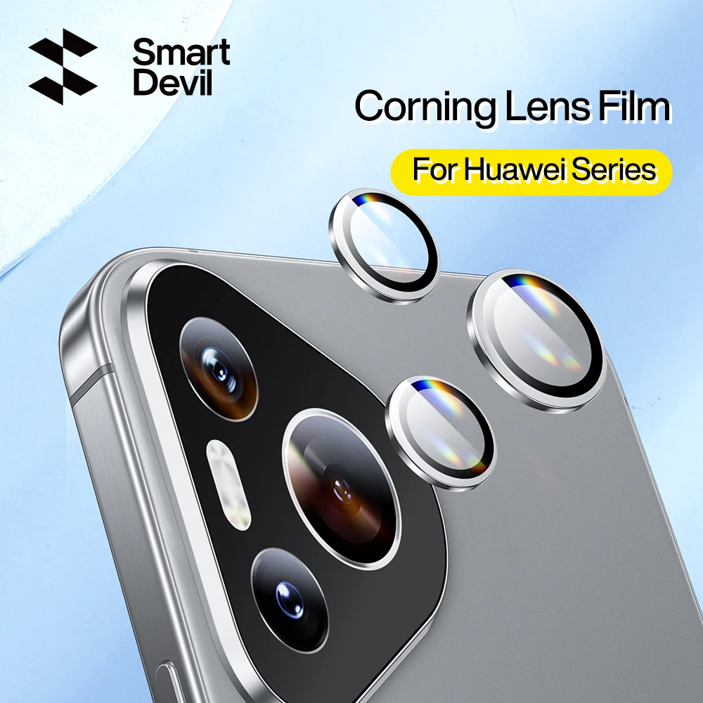 SmartDevil Camera Lens Screen Protector for Huawei Pura 70Pro Pura 70 Pro Plus HD Lens Corning Tempered Glass Film for Pura 70