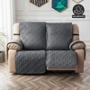 Waterproof Recliner Slipcover Non Slip Covers For Reclining Loveseat With Elastic Straps Washable Recliner Chair Cover 2