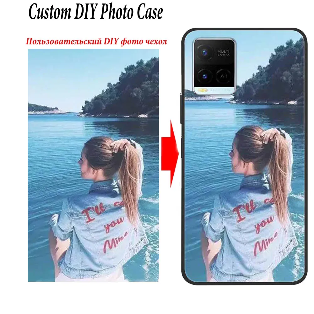 Personalized Silicone Phone Case with DIY Photo Design