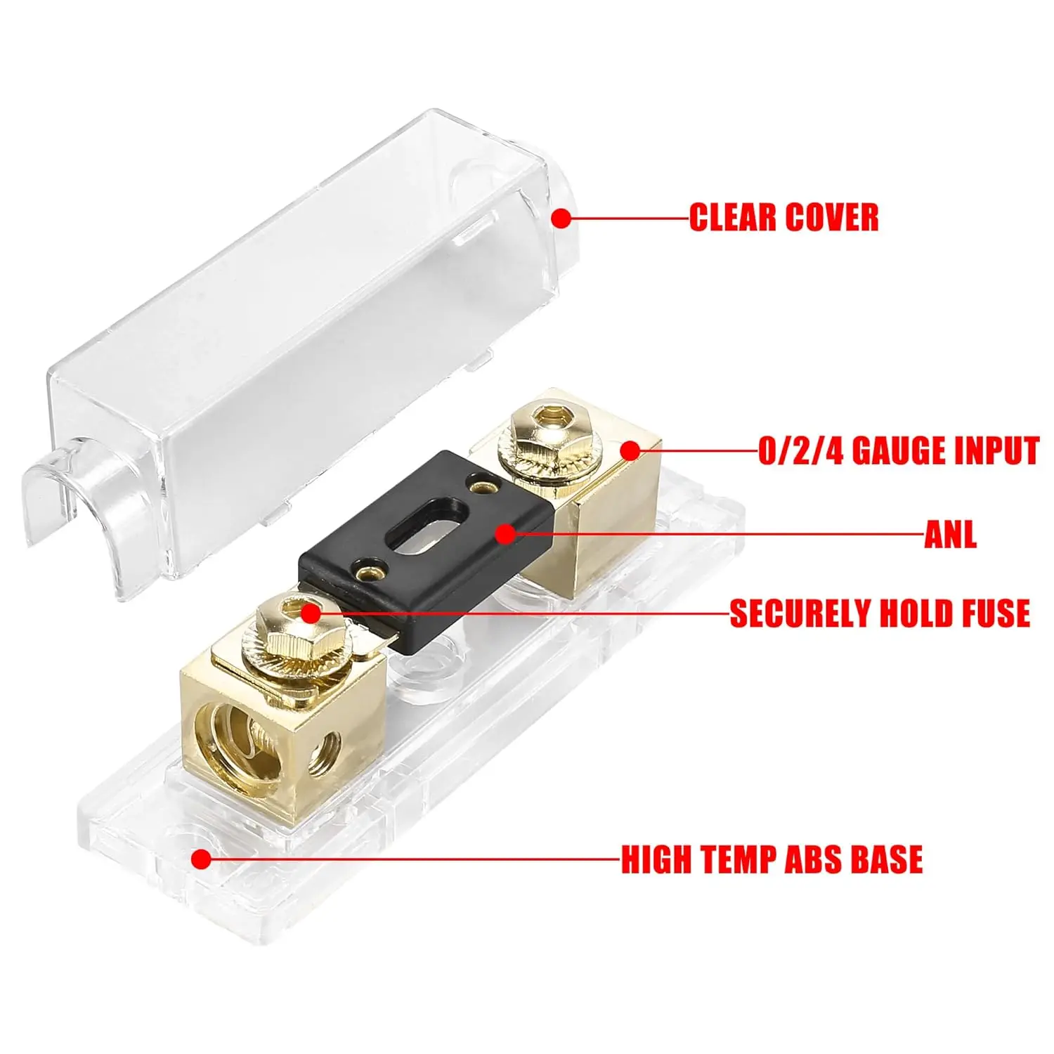 Fuse Holder For Car Audio Amplifier