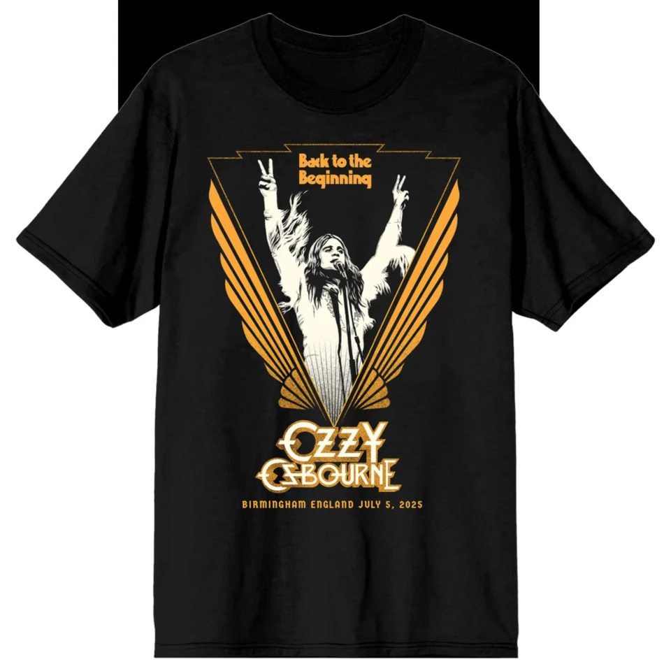 Black Sabbath and Ozzy Osbourne Back To The Beginning Merch Event