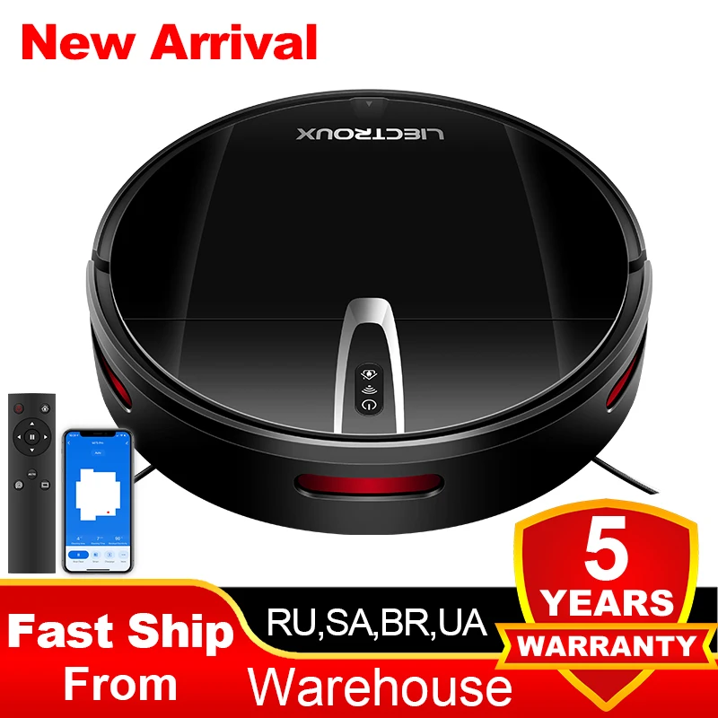 Liectroux Robot Vacuum Cleaner Robot Vacuum Cleaner Google V3s Pro