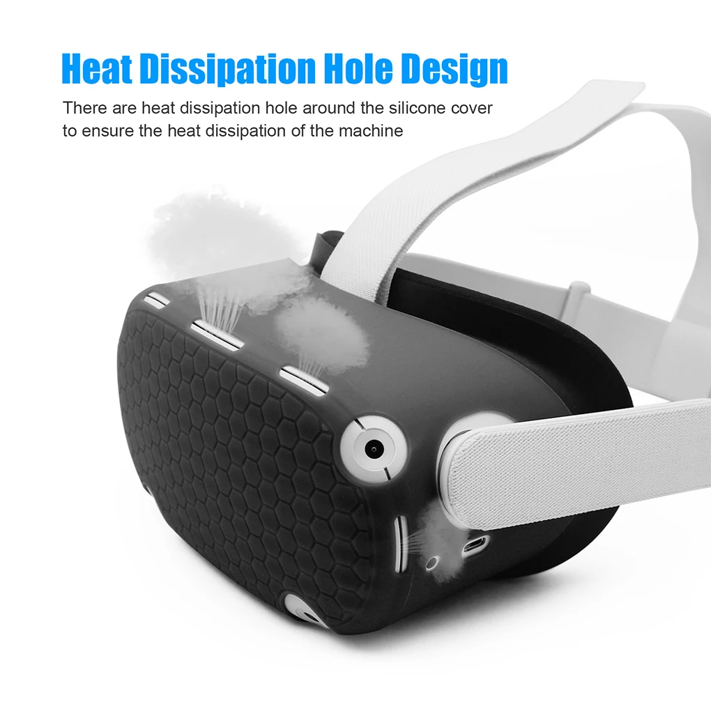 Couverture de Casque VR, anti-rayures, anti-éclaboussures, protecteur Anti-collision, accessoire d'équipement de Réalité Virtuelle 3