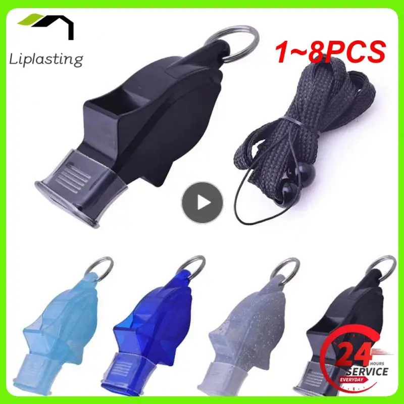 

1~8PCS Professional Whistle Soccer Basketball Referee Whistle outdoor Sport High quality Sports Like Big Sound Whistle Seedless