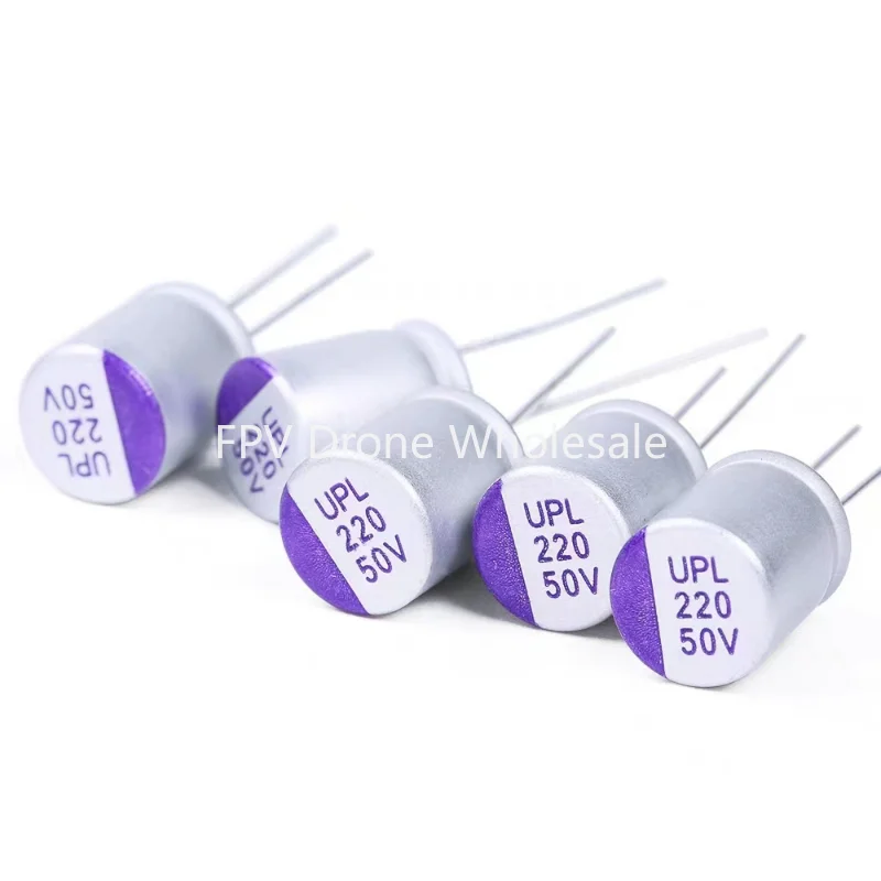 10pcs Condensateur UNICON UPL 35V 470UF 220 50V 10x12mm pour Drone FPV