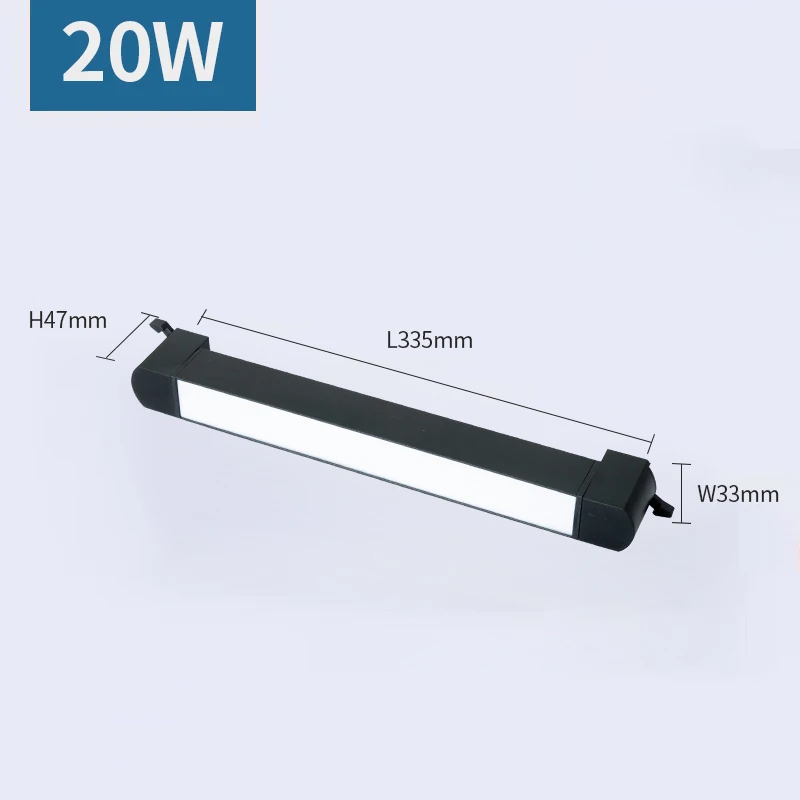 ตัวเลือกสินค้า โคมไฟ LED ติดตามราง 220V 10-30W ประหยัดไฟ แสงสว่างดี