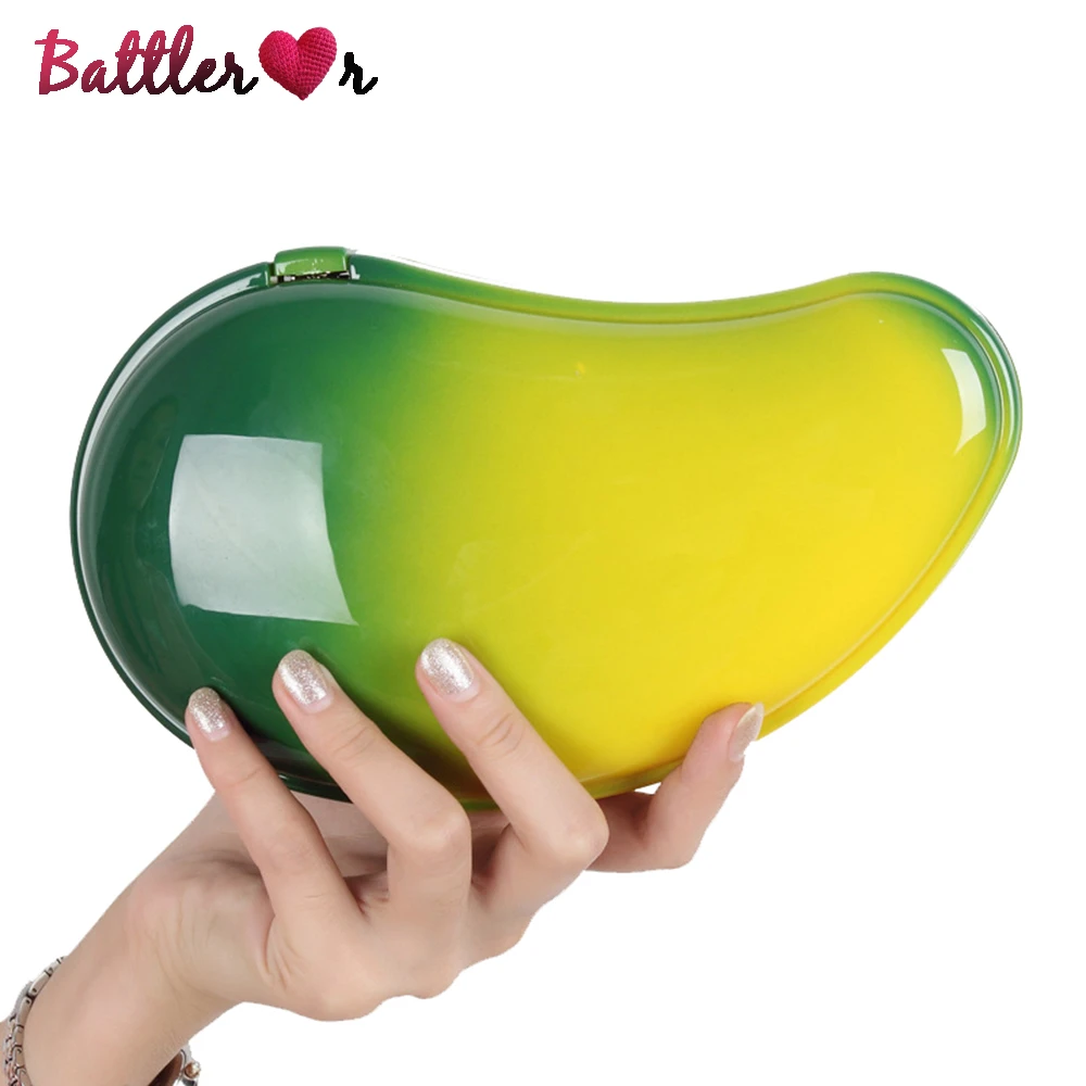 Monederos y bolsos mano con diseño de Mango de frutas Kawaii para mujer, bolso de hombro fiesta de noche, bolso cruzado de moda, para mujer| | - AliExpress
