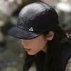 Retro Quick-drying Short Brim Baseball Caps Unisex Summer Outdoor Sunscreen Casual Versatile 5-flap Tooling Japanese Camping Hat 3