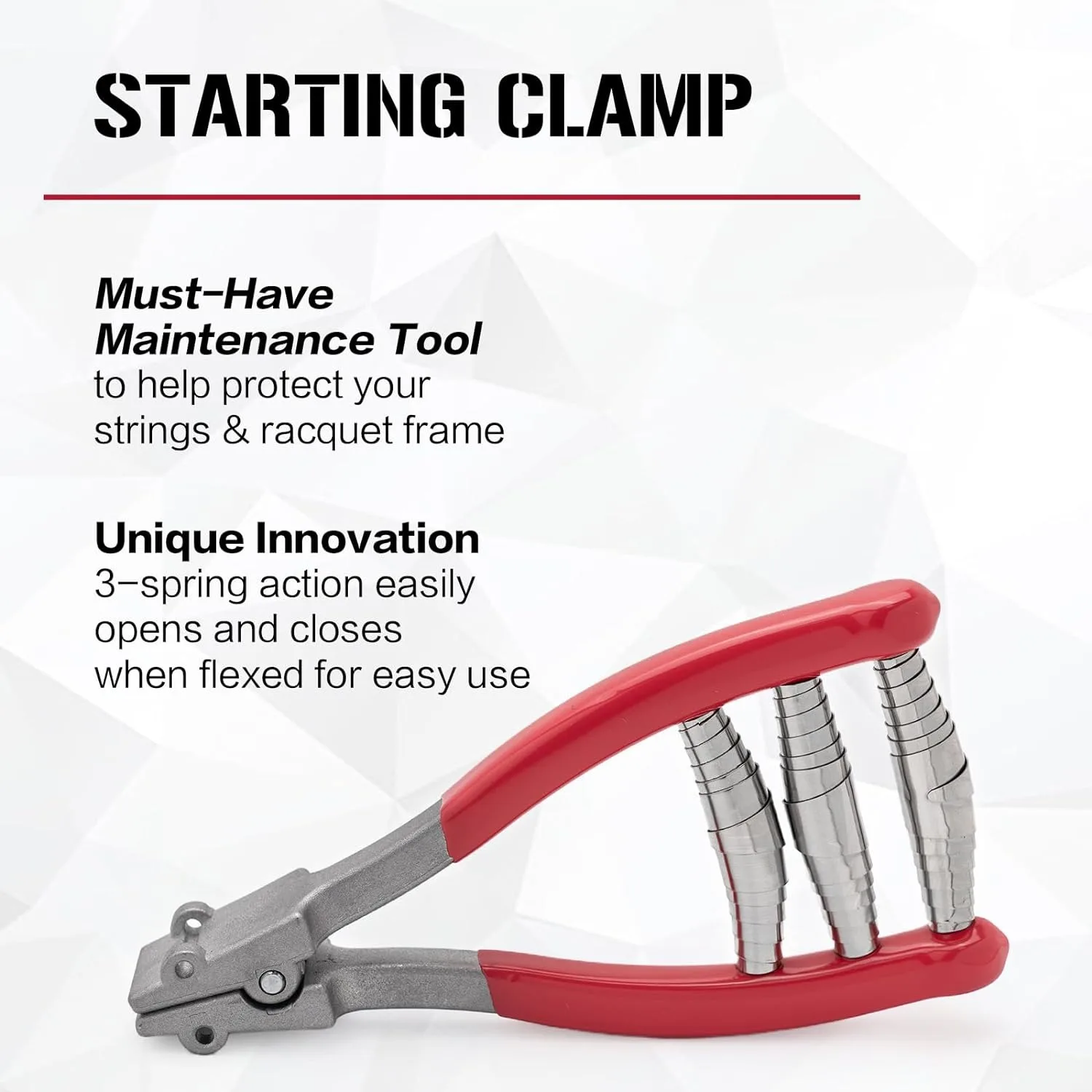 Starting Clamp Alloy Stringing Tool for Badminton Tennis Racquet Accessories