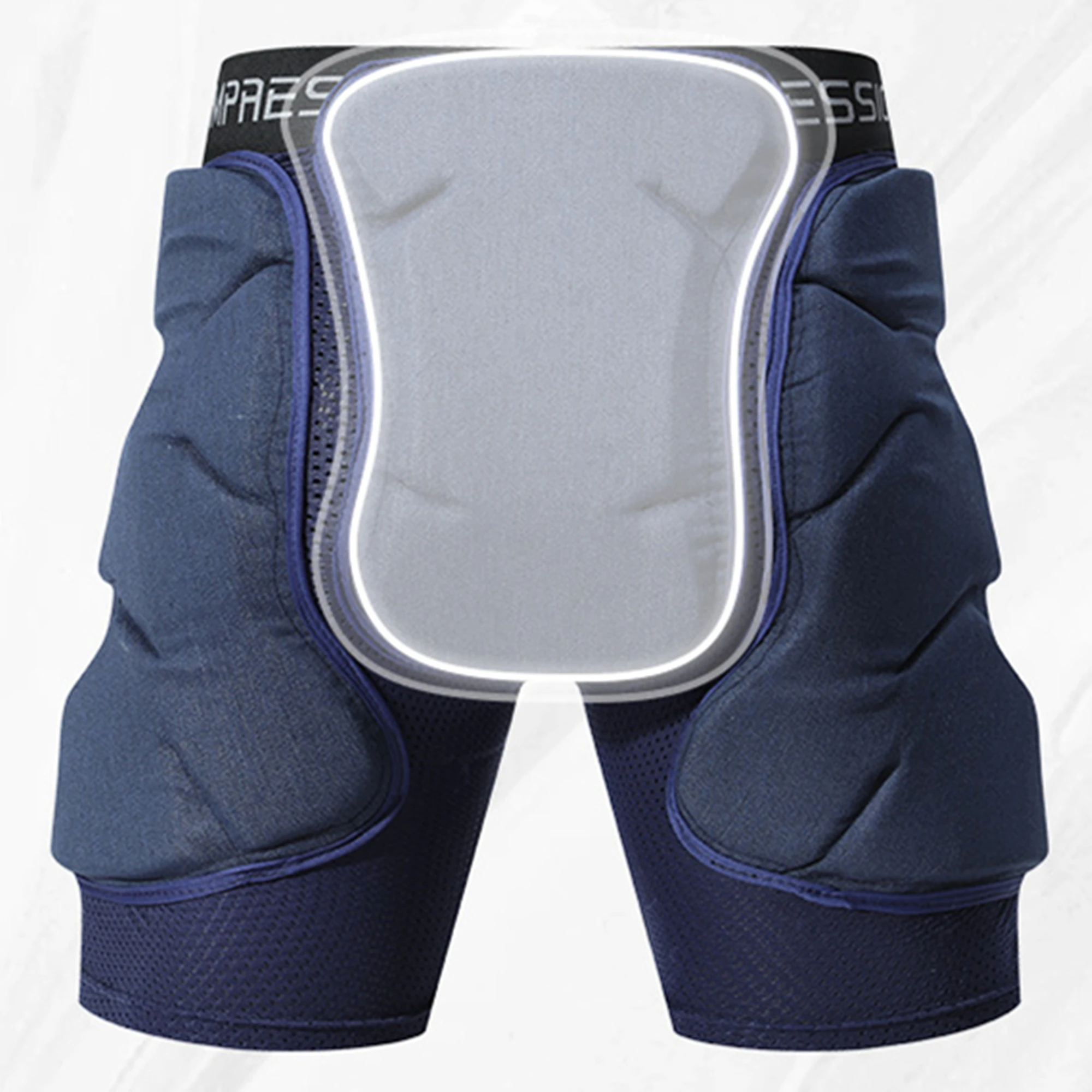 Unisex Roller-skating Skating Snowboard Skiing Shorts Sports Hip Pad Protection Rugby Football Soccer Goalkeeper Shorts Sponge