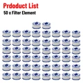 50pcs filter element