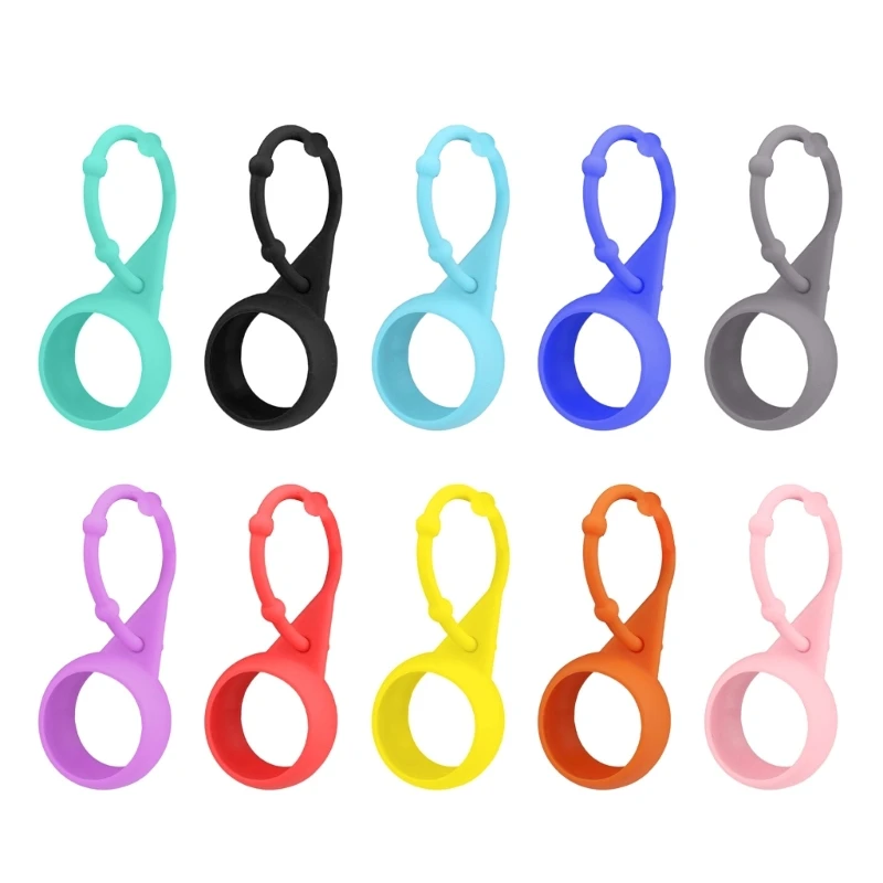 

2 шт. держатель для мяча для гольфа с карабином портативная силиконовая сумка для переноски мяча для гольфа