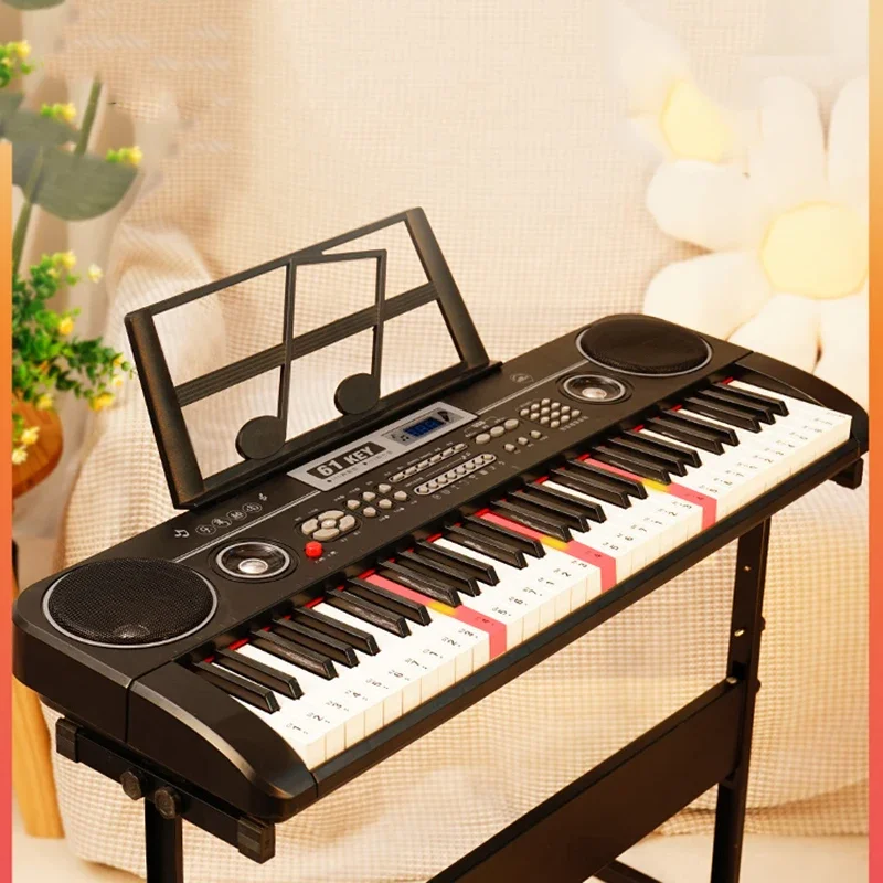 

Professional Electric Piano 61 Keys Digital Childrens Piano Adults Midi Controller Keyboar Teclado Midi Music Synthesizer