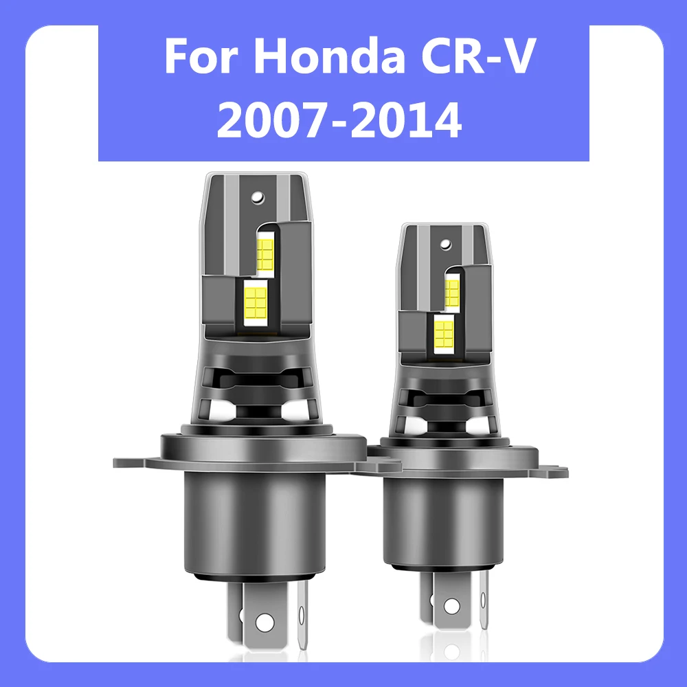 

Mini H4 LED Bulbs Fit for Honda CR-V 2007-2014 Plug and Play 400% Brightness All in One