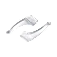 Crochets d'oreille anti-chute en silicone pour femmes et hommes, manchon d'oreille de jambe de lunettes coordonnantes, accessoires de porte-lunettes transparents, 5 paires, 20 paires 5