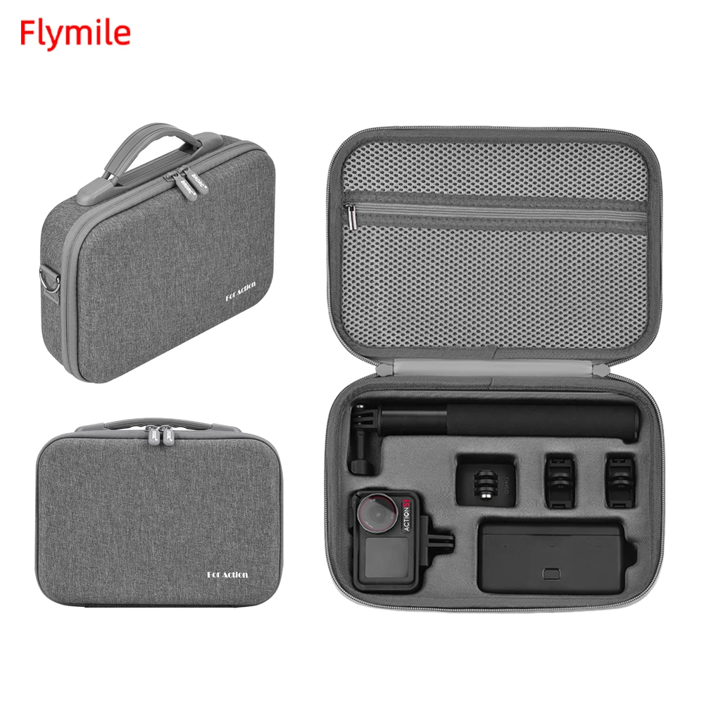 Sac de Transport pour Drone DJI Mini 3/4 Pro - Étui de Rangement Antichoc