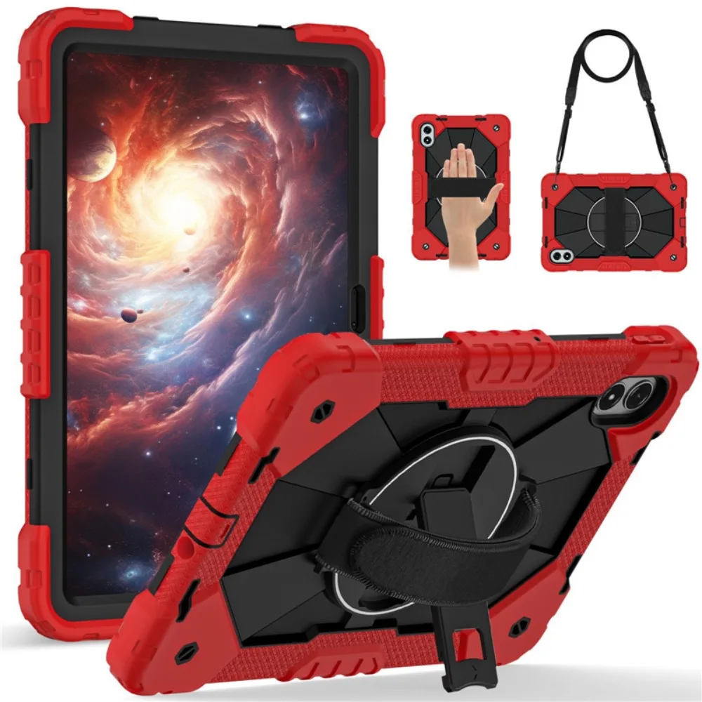 360 Rotating Stand Tablet Case with Shoulder Strap