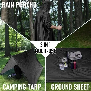 3-in-1 Rain Poncho 2