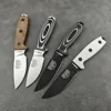NEW ESEE -3 / 4 Fixed Blade Knife 9Cr18Mov Blade G10 + Hemp Handle Outdoor EDC Survival Camping Hiking Hunting Tools Gift 1