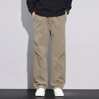 Autumn Streetwear Hip Hop Joggers Cargo men loose comfortable Wide Leg versatile casual trend tide Sports Paratroopers pants man