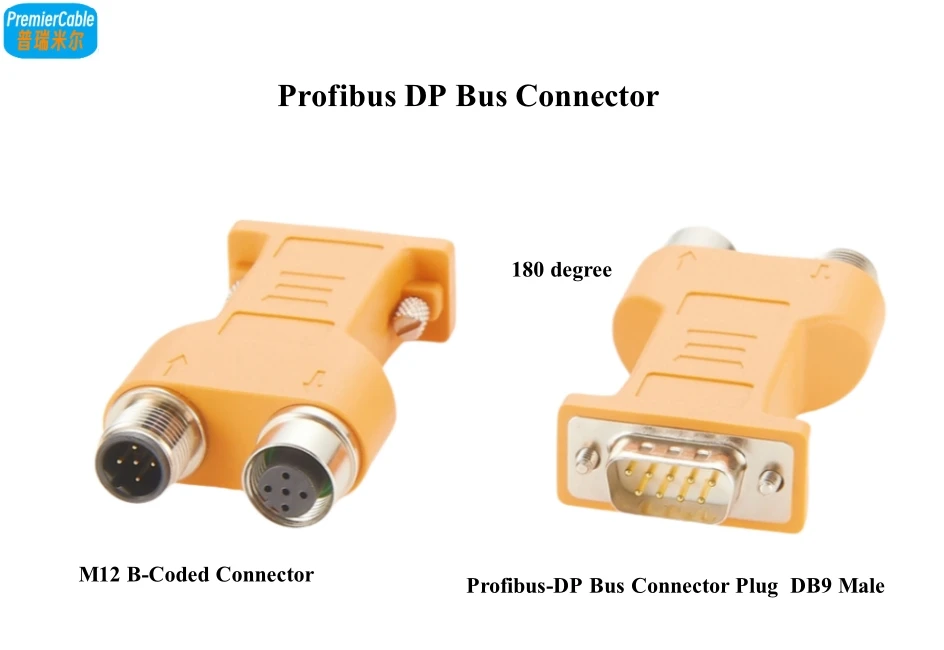 Profibus DP Bus PLC-Steckverbinder mit Programmieranschluss DB9 zu M12 B-Code 5-polig für Siemens S7 Kompatibel SUBCON-PLUS-PROFIB/AX/M12 – Detail 2