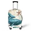 Luggage Protective Cover Case For Elastic Suitcase Protective Cover Cases Covers xl Travel Accessories Turtle Octopus Pattern 2
