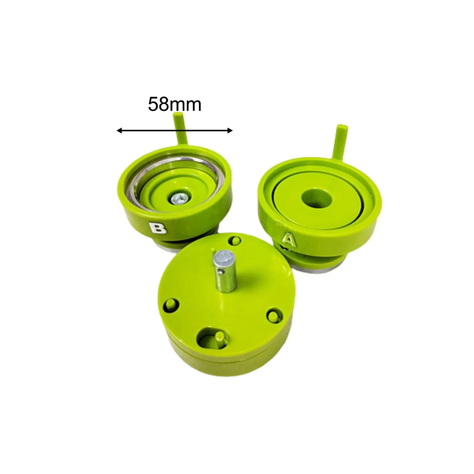 Making Slide Rail Accessories for Machine Button Maker Supplies Button Makers Machine Mold Replacement Mould