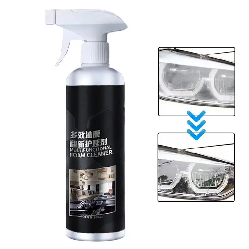 

Car Headlight Repair Fluid Lens Restoration Cleaner 300ml Effective Quick & Easy Headlight Repair Agent Restore And Protect