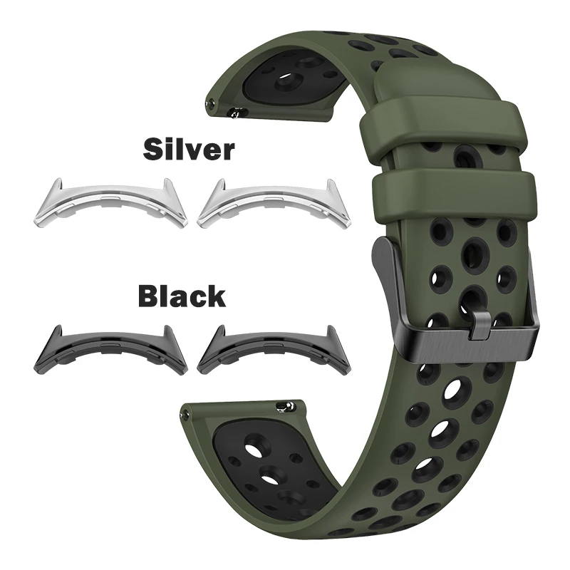 Dual-Tone Mesh Strap with Breathable Design