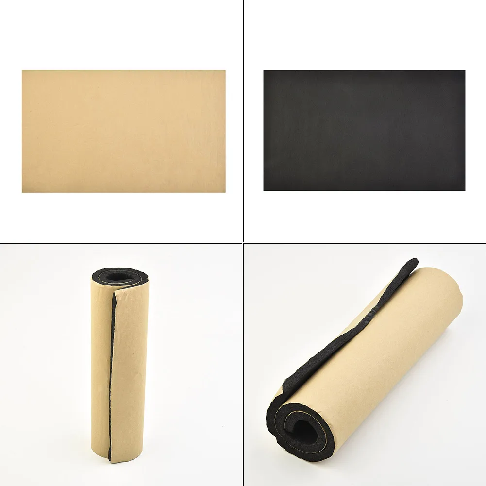 자동차 밴 방음 데드닝 단열 고무 접착제, 30x50cm, 10mm 폼, 자동차 인테리어 교체 액세서리