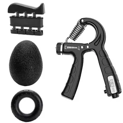 Professional Adjustable Grip Strengthener for Hand, Wrist, and Arm Training (4 pcs set)