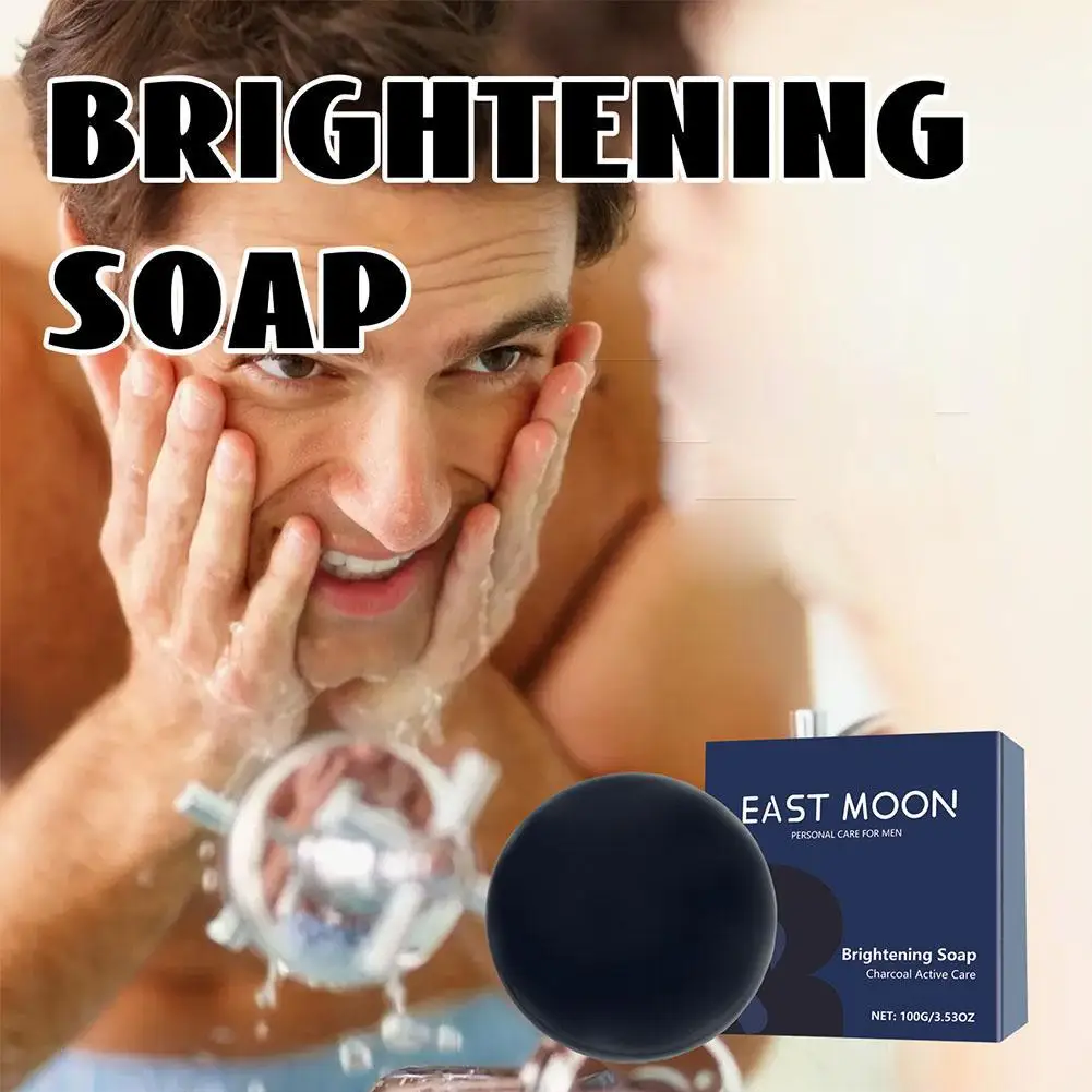 Face Wash Soap For Men Cologne Fragrance Handmade Soap Gentle Refreshing Oil Control Anti Acne Remove Blackhead Body Bath Soap