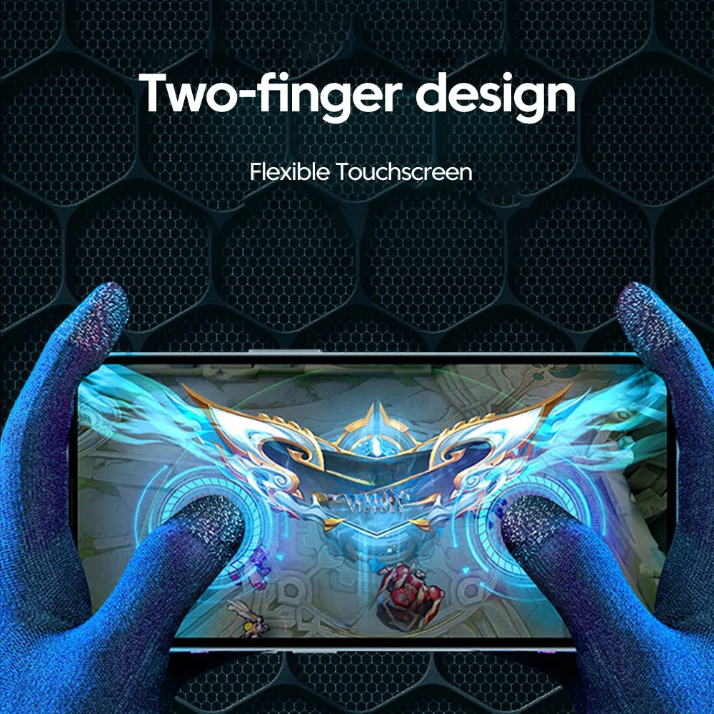 Enhanced Anti-Slip Gaming Gloves - Ultra-Thin, Sweat-Resistant, Breathable, and High-Sensitivity Design