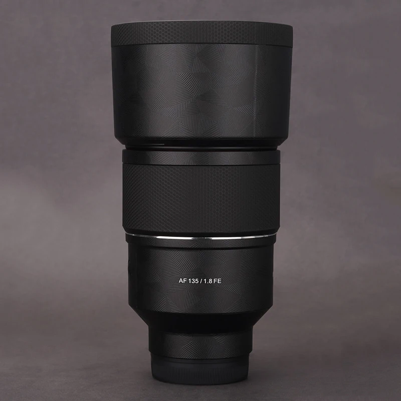 삼양 AF 135mm F1.8 FE 카메라 렌즈 보호 스티커, 긁힘 방지 비닐 랩 필름, 마운트용 135 1.8 F/1.8 데칼 스킨
