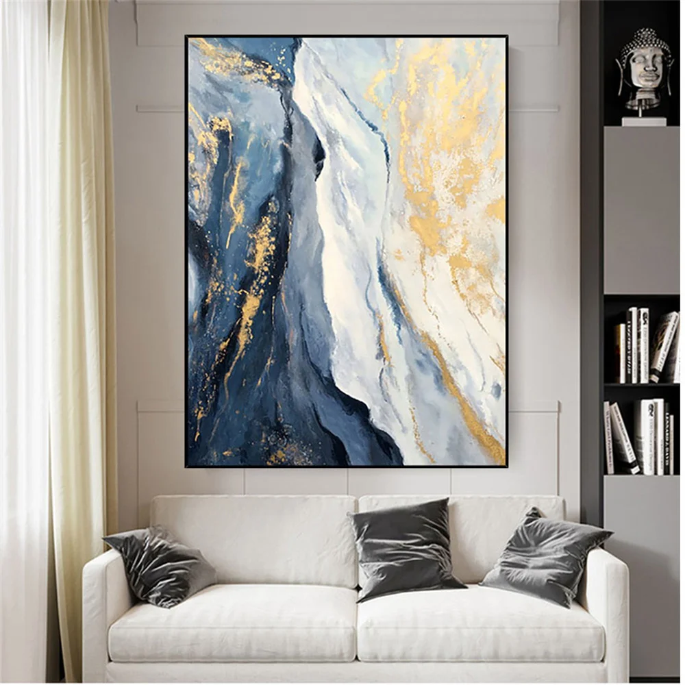 

Pure Handmade Canvas Oil Painting Abstract Modern Fashion Minimalist Mural Living Room Porch Home-Room Poster Art Wall