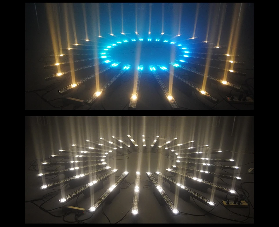 12x3W Warm White RGB 3in1 Bar Pixel Beam Light Professional DJ Led 14x3W Matrix
