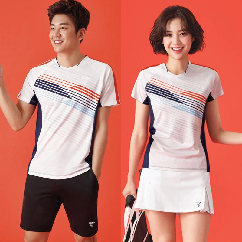 Tennis Wear Women Men Suit Table Tennis Badminton Volleyball Custom tennis t shirts