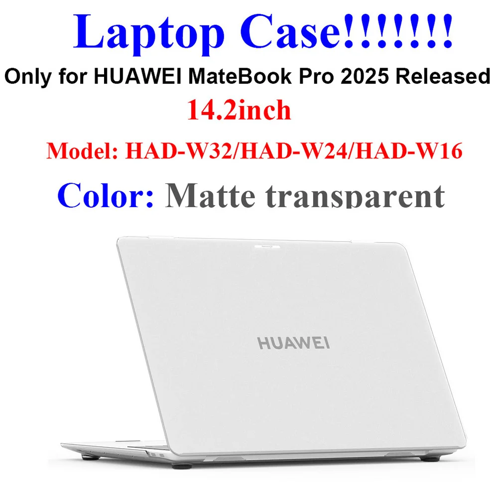 Premium Shockproof Laptop Case - Crystal & Matte Protective Shell