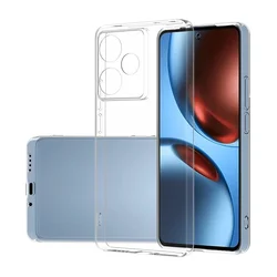Ultra Thin Transparent TPU Soft Back Cover - Clear Bumper Case for Realme GT 7T (Clear)