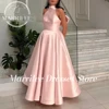 Marrilee Princess  Customized Big Bow Stain Evening Dress Elegant A-Line Sleeveless Floor Length Pleated Prom Gowns Robe 2024 1
