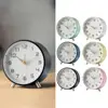 Retro Analog Alarm Clock with Night Light Battery Operated Silent Snooze Function Alarm Clock Bedroom Supplies 1