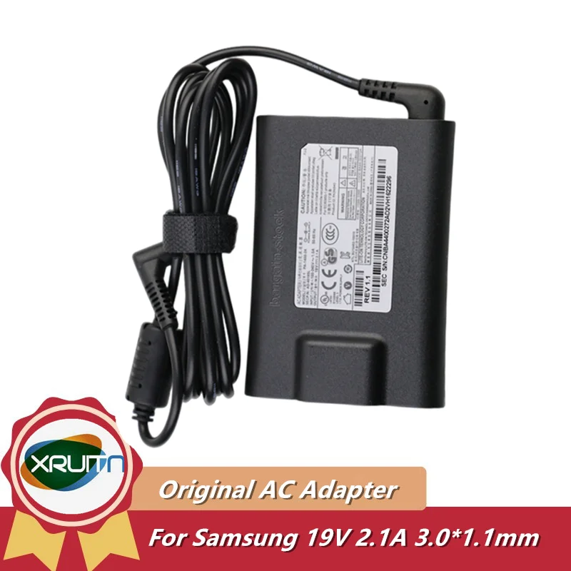

Genuine 19V 2.1A 40W PA-1400-24 AD-4019SL AC Adapter For Samsung NP900X1B NP900X3C NP900X3E NP900X4D AA-PA3NS40 Laptop Charger